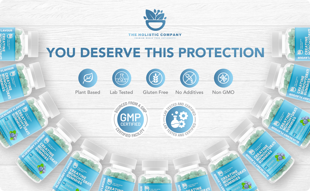 The Holistic Company Creatine Monohydrate Gummies