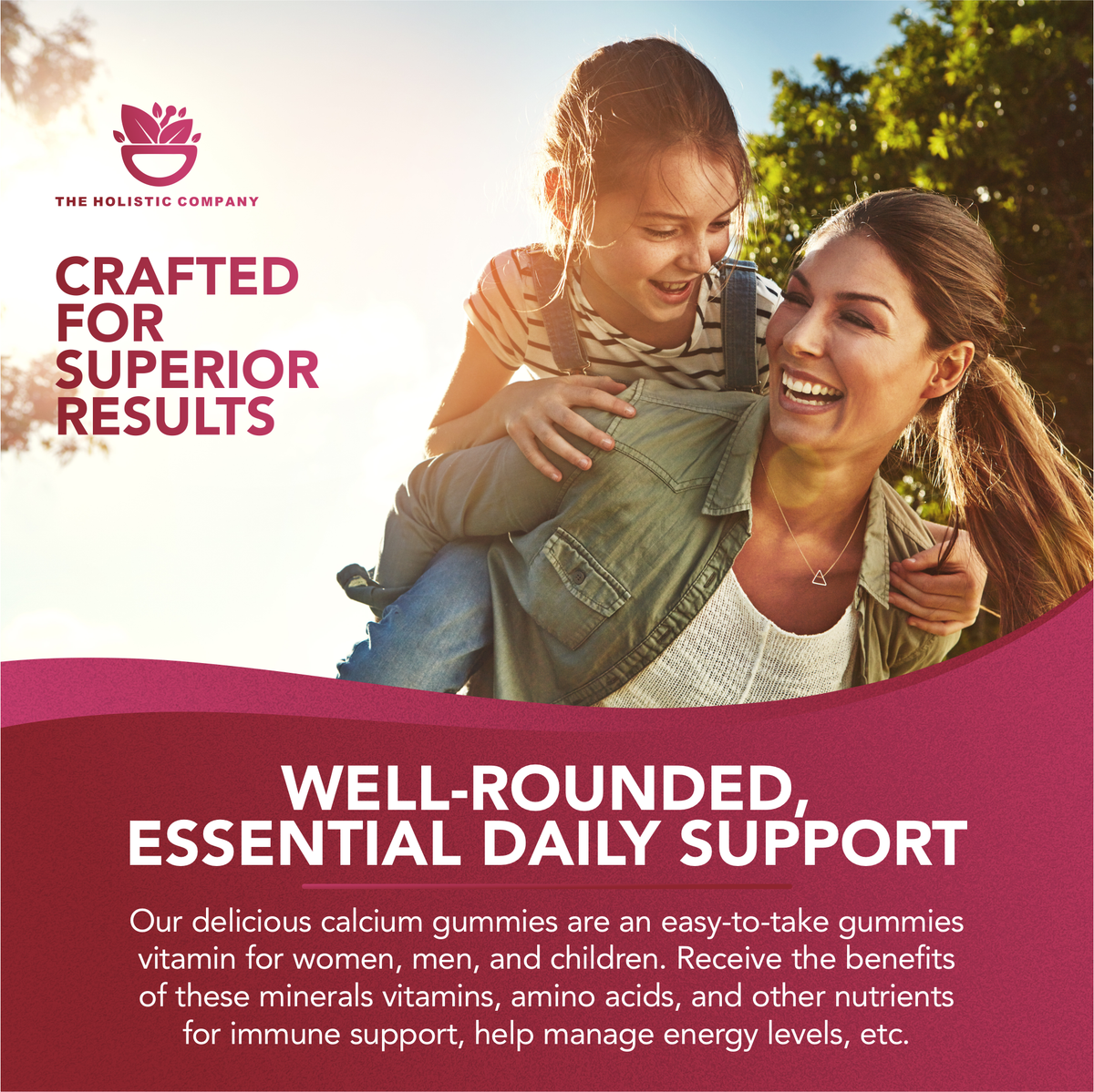 The Holistic Company Magnesium Glycinate Gummies
