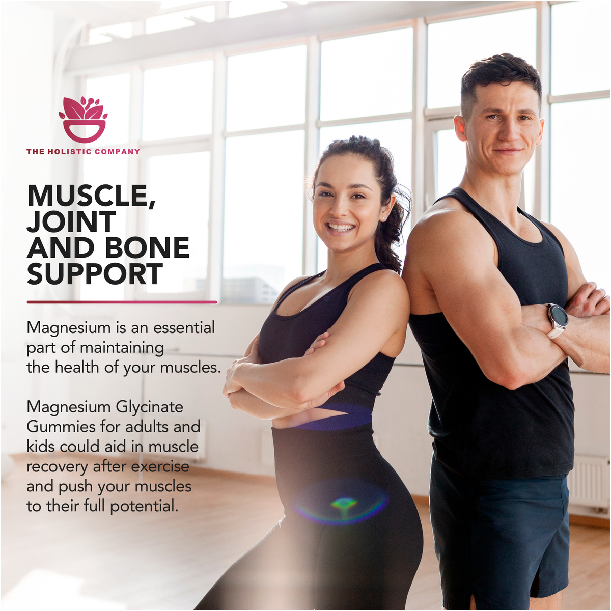 The Holistic Company Magnesium Glycinate Gummies
