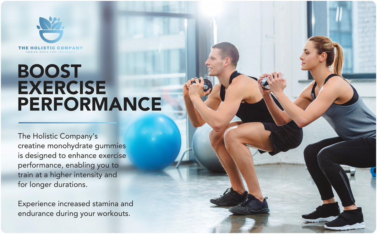 The Holistic Company Creatine Monohydrate Gummies