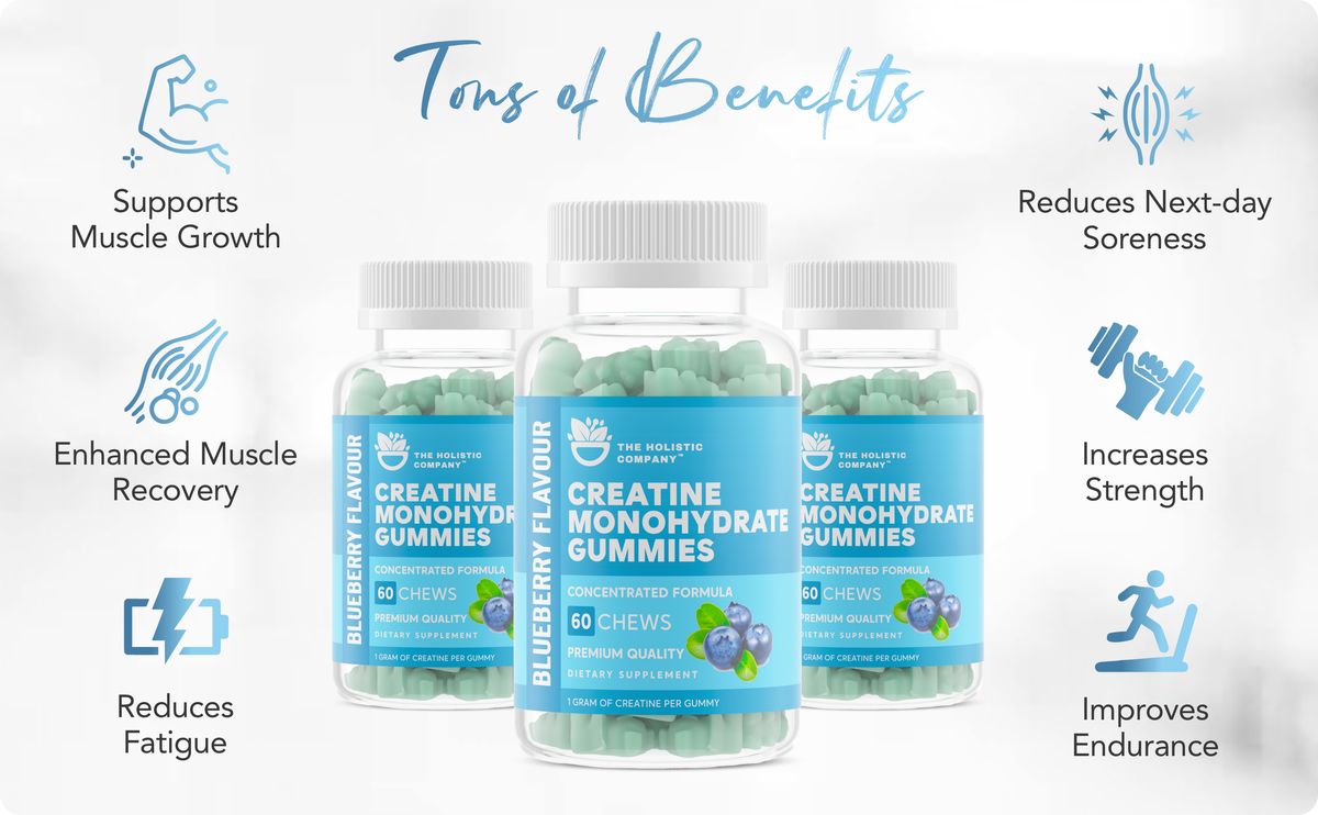 The Holistic Company Creatine Monohydrate Gummies