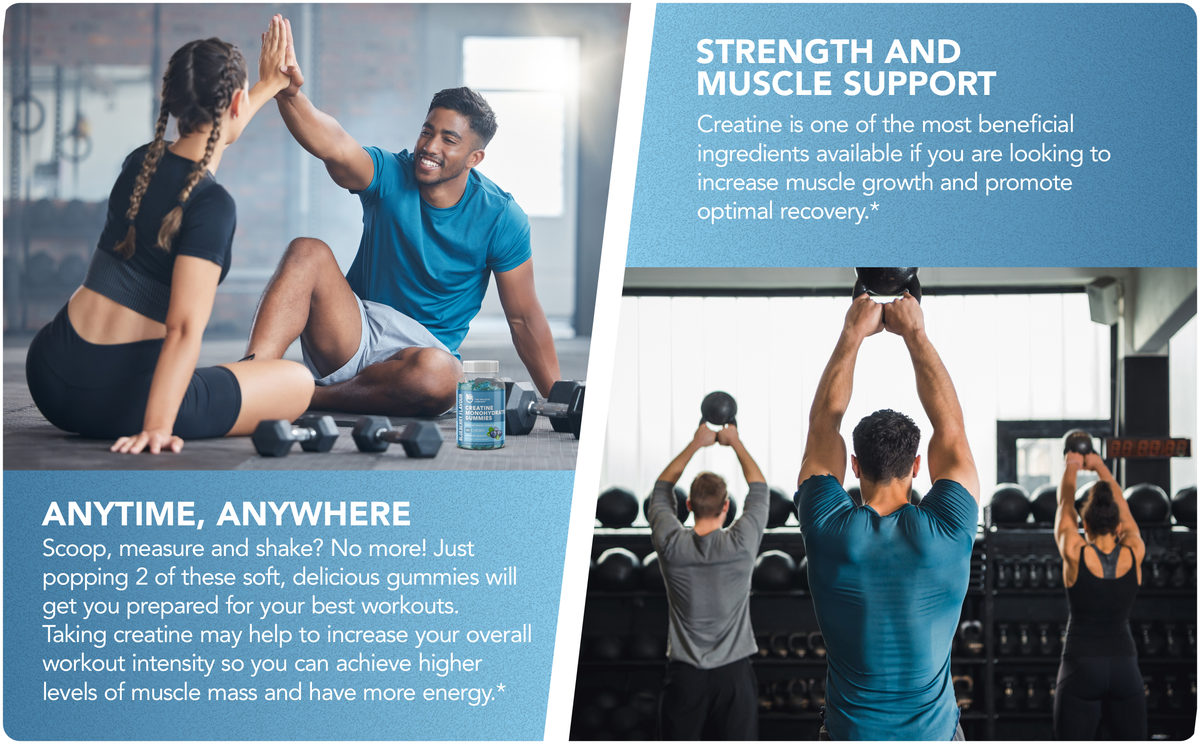 The Holistic Company Creatine Monohydrate Gummies